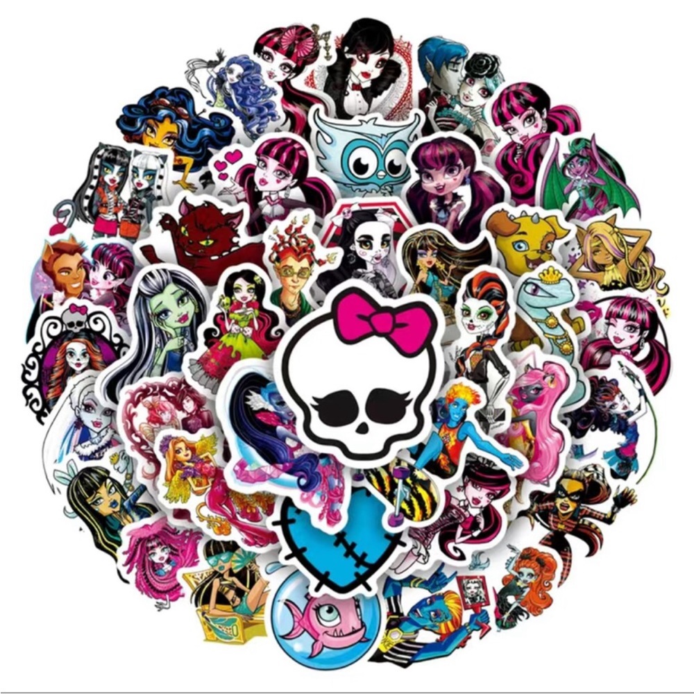 Monster High Vinyl Stickers